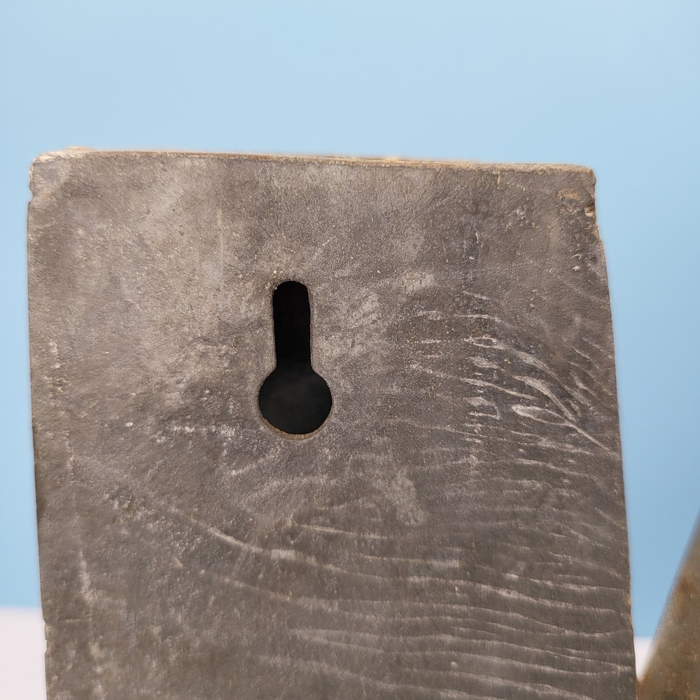 Anthropologie Zinc Metal Letter M 8" Tall Minimalist Industrial Shelf Wall Decor - Picture 6 of 6